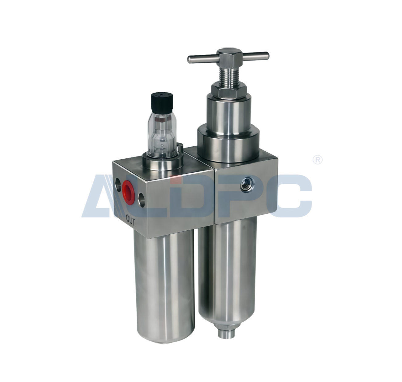 Stainless steel mini F.R.L combination